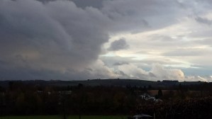 Here comes the rain again