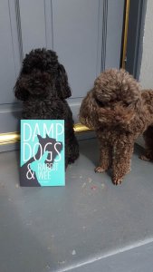 SADIE & VIOLET - they think this book's BIIIIG!